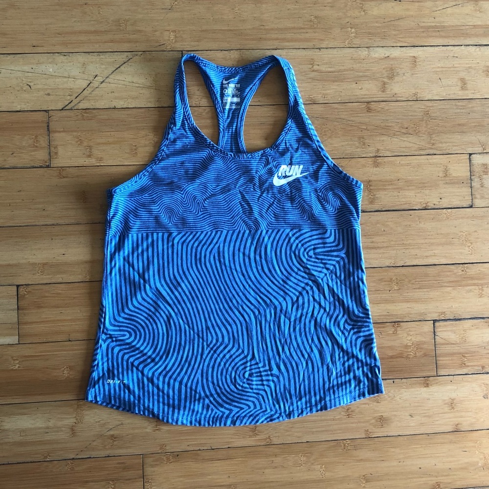 Blue Nike Tank